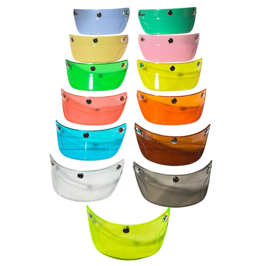 Pet Helm Transparan Unisex|Topi Helm Transparan|Pet Helm Slim Head Chip Vintage Bisa COD Bayar di te