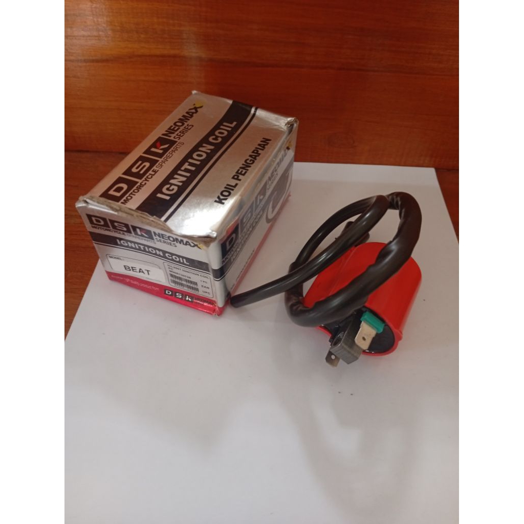 KOIL DAN BUSI RACING BEAT KARBU/SCOOPY KARBU/SPACY KARBU DSK NEOMAX