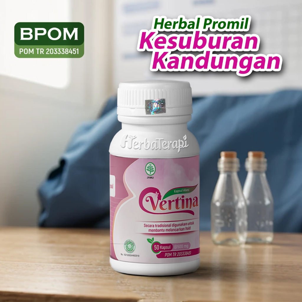 VERTINA Melancarkan Haid penyubur kandungan