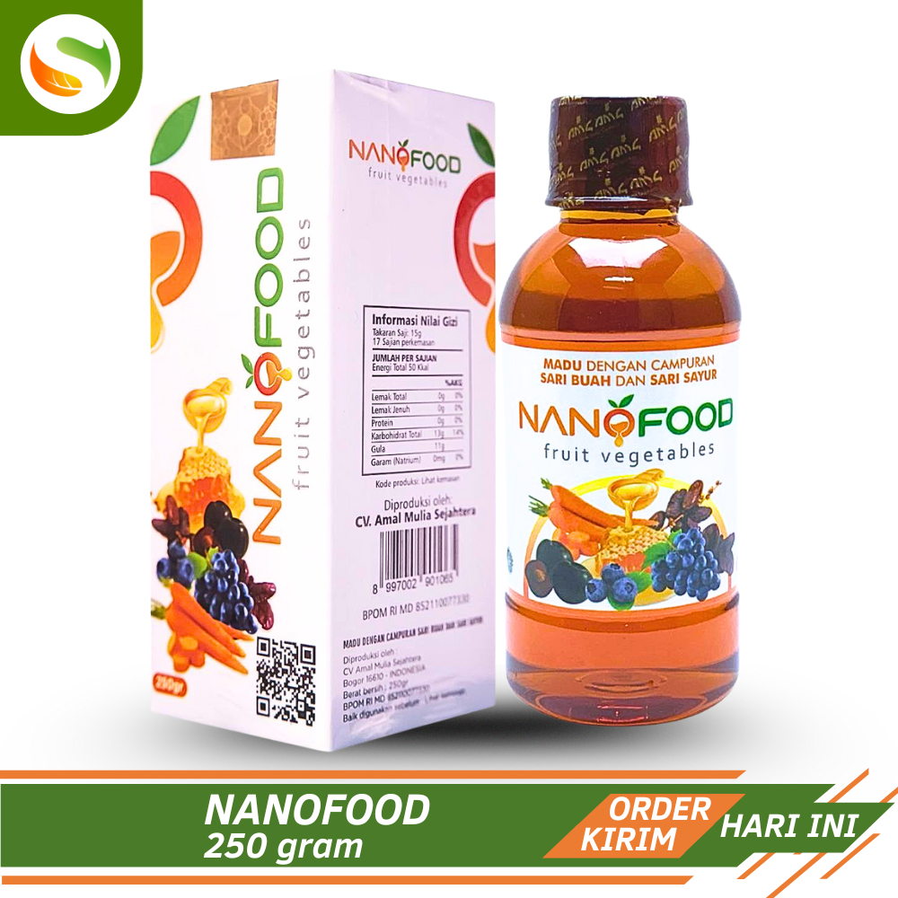 NANOFOOD Suplemen Makanan Daya Tahan Tubuh Penambah Nafsu Makan Dewasa Anak