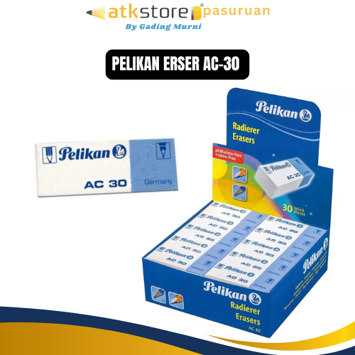 Penghapus Pensil Eraser Pelikan AC-30