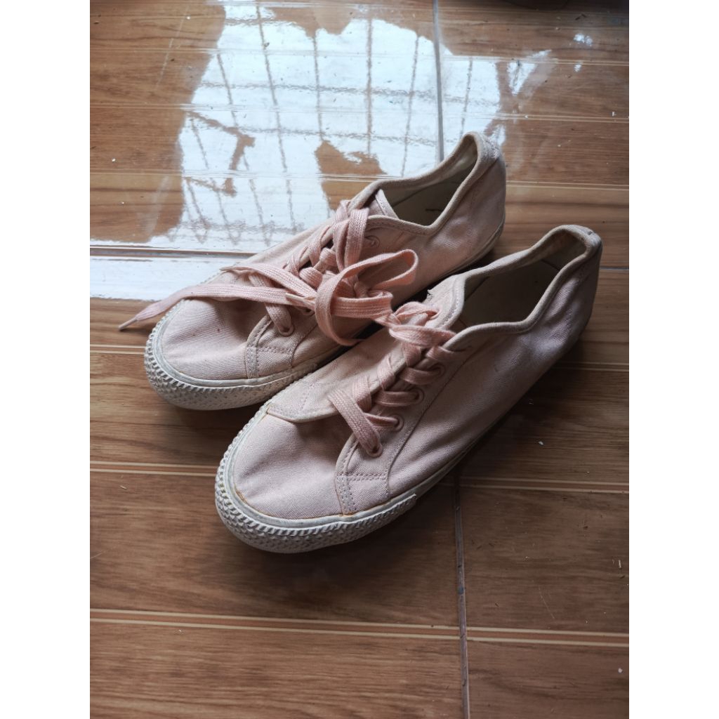 Sepatu Wanita Pink 3second - Sneakers Wanita Size 39