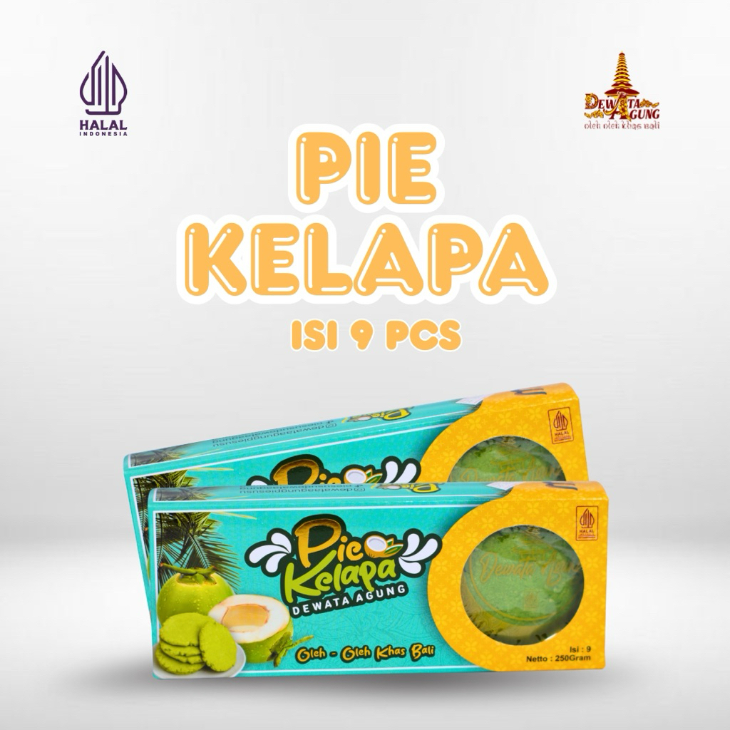 Pie Kelapa Dewata Agung Oleh Oleh Khas Bali Isi 9 Pcs