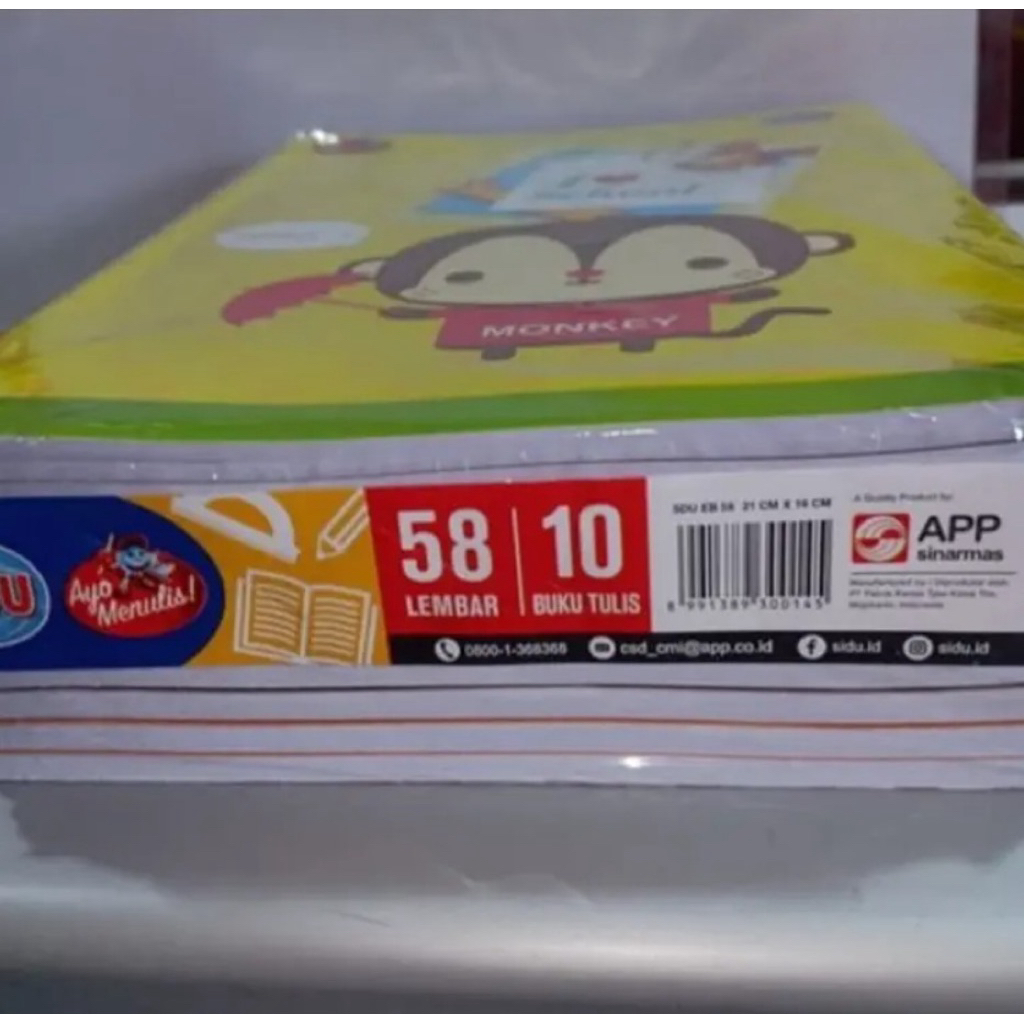 BUKU TULIS SIDU ISI 58 - SIDU