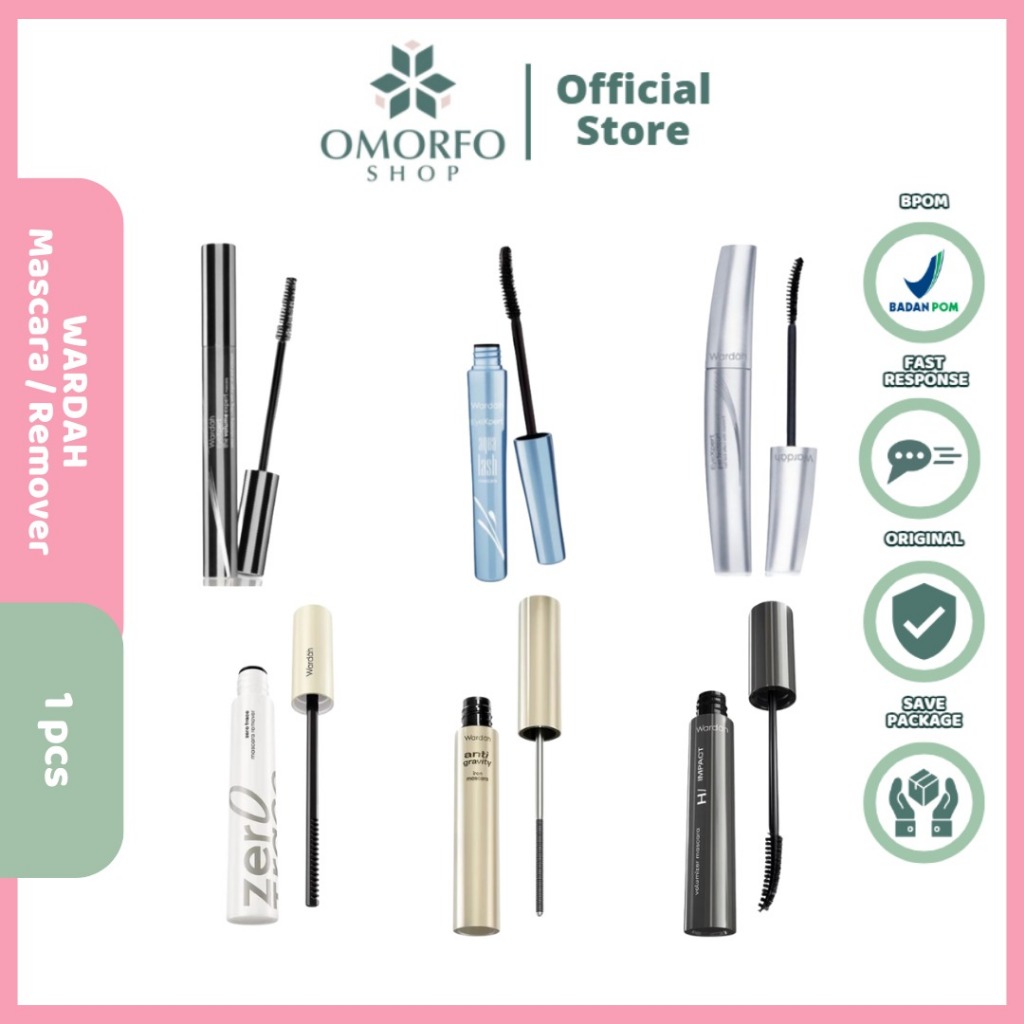 [Omorfo] Wardah EyeXpert - Mascara wardah | Wardah eyexpert perfectcurl mascara | Wardah eyexpert li