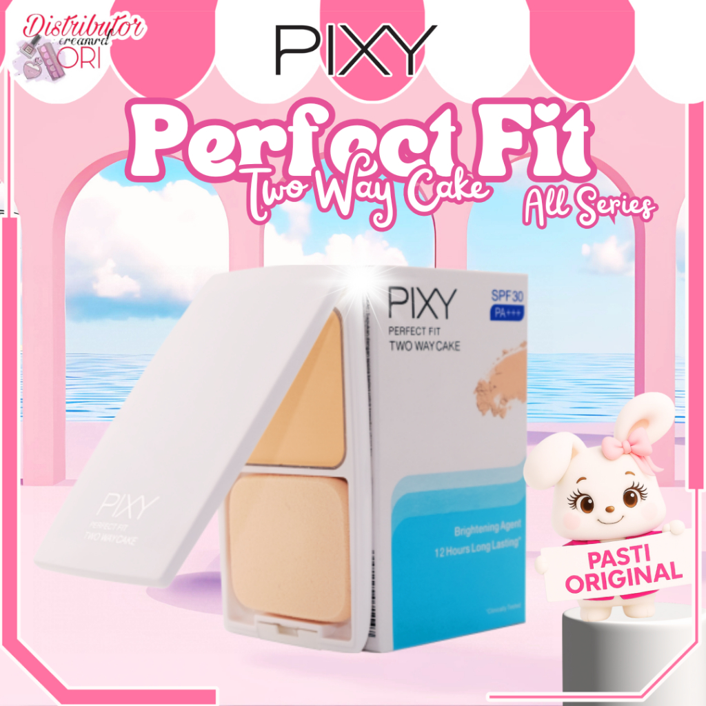 PIXY Perfect Fit Two Way Cake Spf 30 Pa +++ | All Series | Distributor Cream Ori