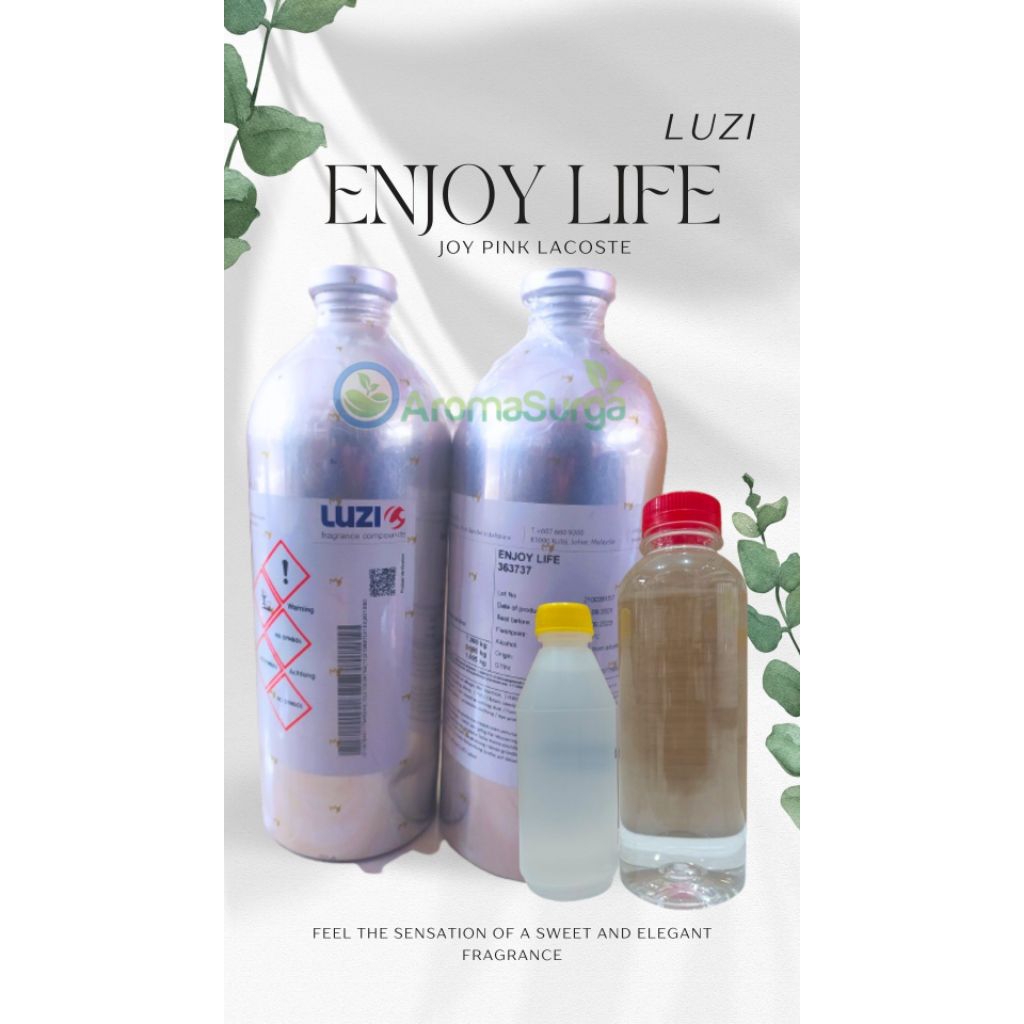 ENJOY LIFE LUZI | BIBIT PARFUM LUZI 100% ASLI