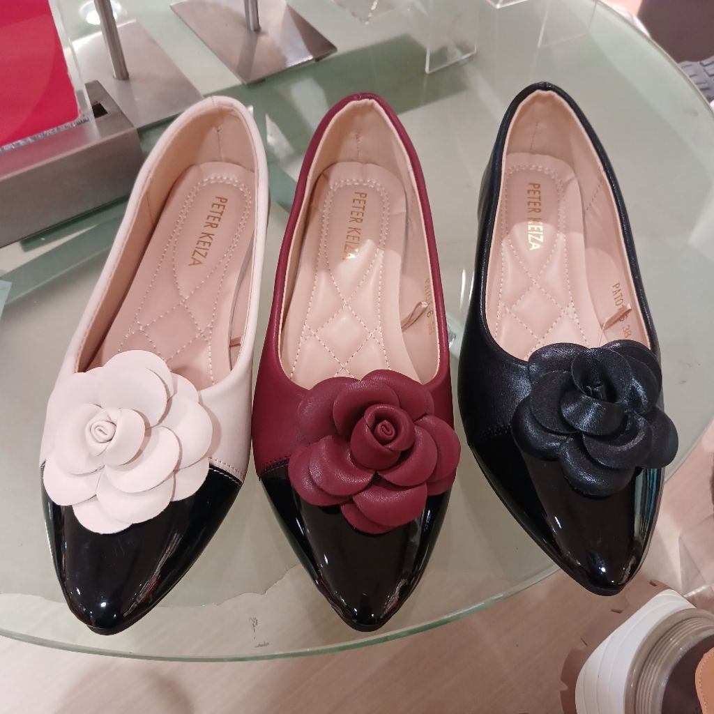 sepatu wanita flat PETER KEIZA❗️ori dari matahari