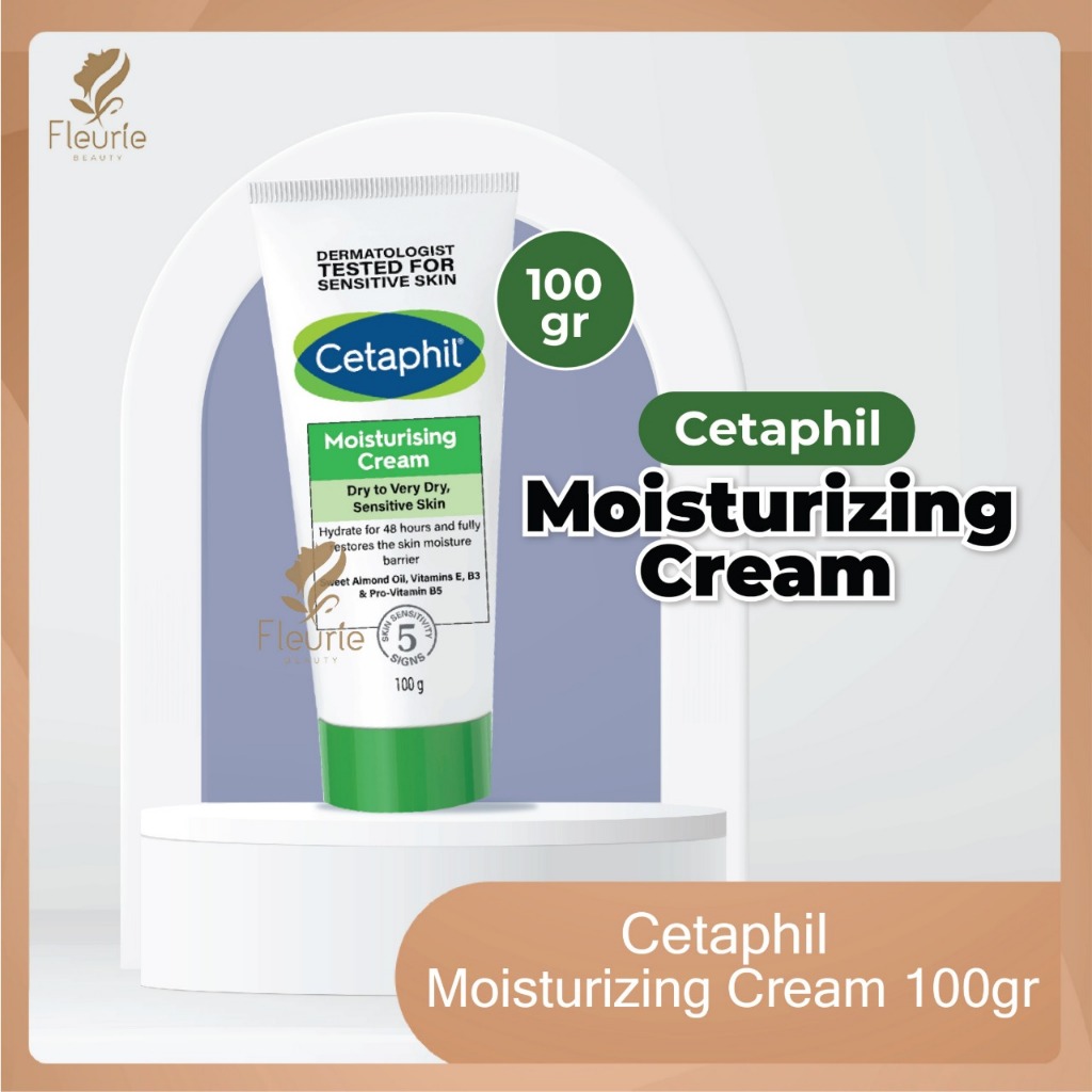Cetaphil Moisturizing Cream 100gr - Moisturizer / Pelembab Wajah Cetaphil