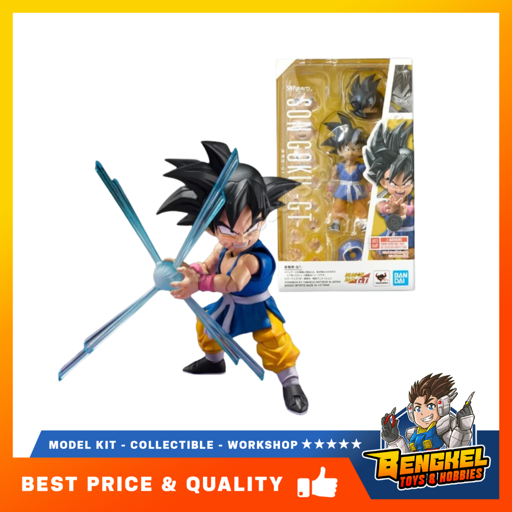 BANDAI S.H.F SON GOKU GT - ACTION FIGURE