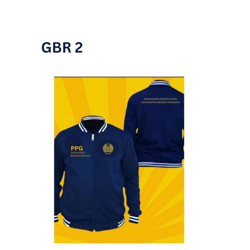 Jaket Bomber PPG UNESA GUTHER 1