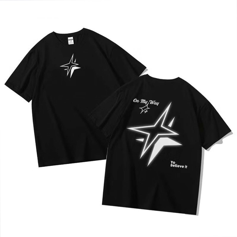 NASCAR Tshirt Baju Kaos Oversize Pria Wanita 100% Katun Premium - Kaos Cowok Distro Original 100% - 