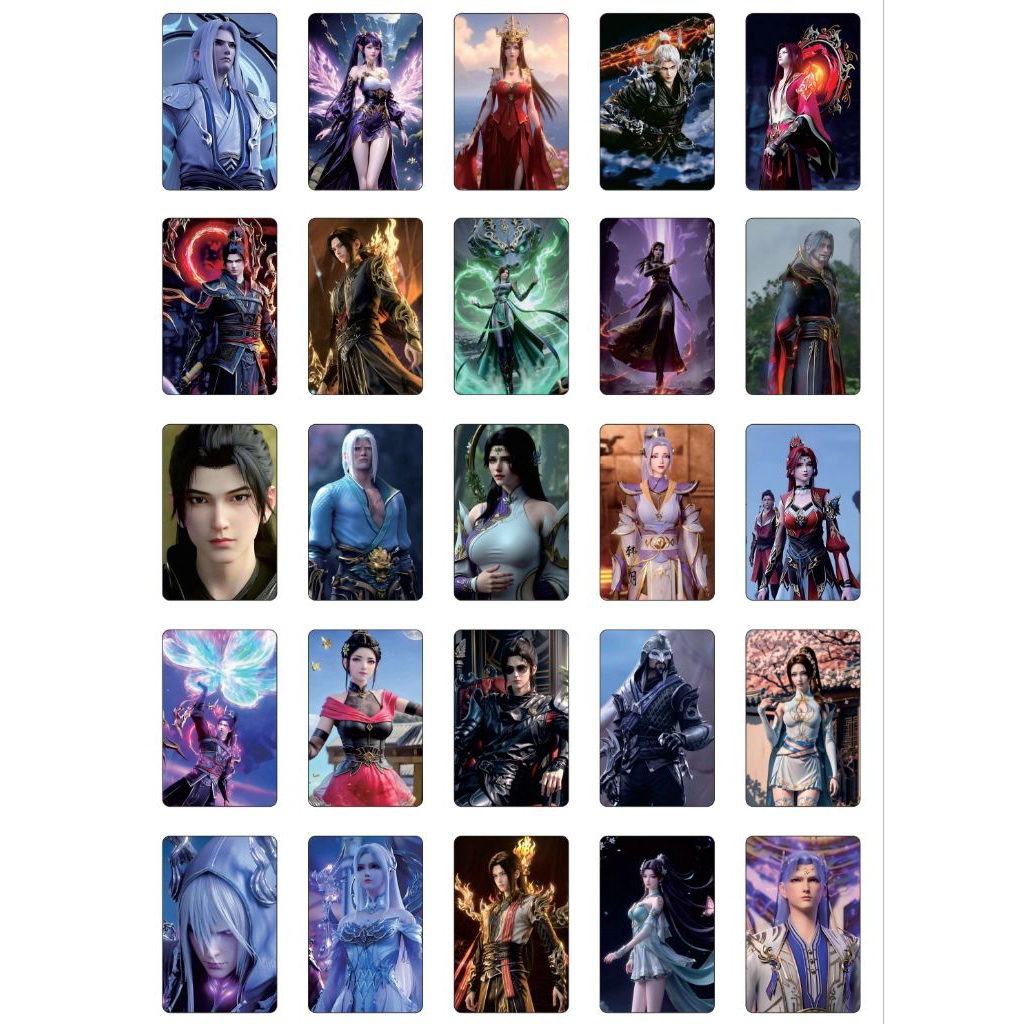 (Bisa COD) Photocard BTTH Kartu Koleksi, PC Xiaoyan xun er ratu medusa dan lainnya