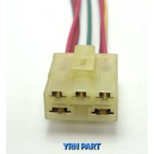 SOKET CONEKTOR KIPROK REGULATOR HONDA CBR 150 OLD CBR 250 CRF ORIGINAL