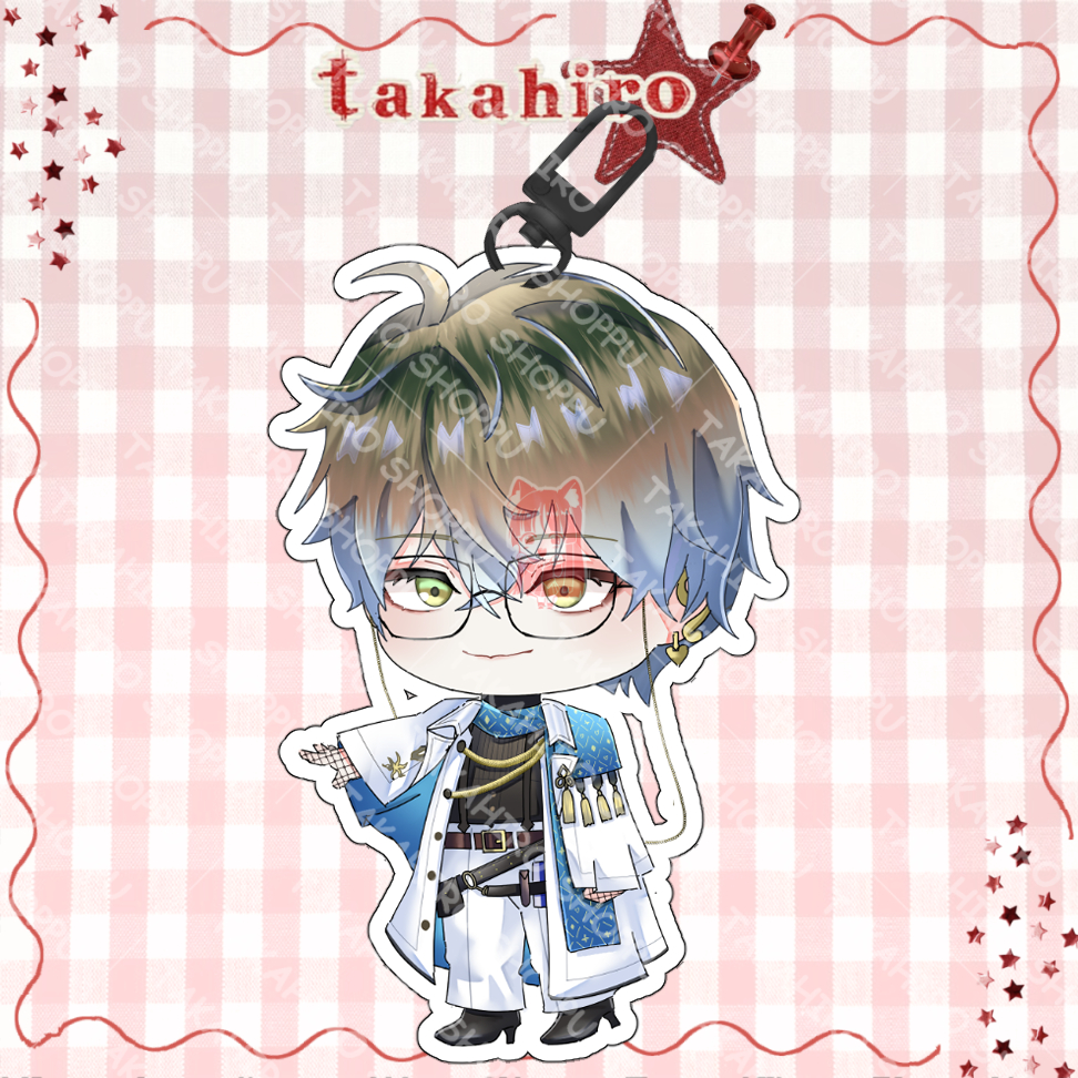 Ganci / Gantungan Kunci / Keychain Akrilik VTUBER NIJISANJI IKE EVERLAND