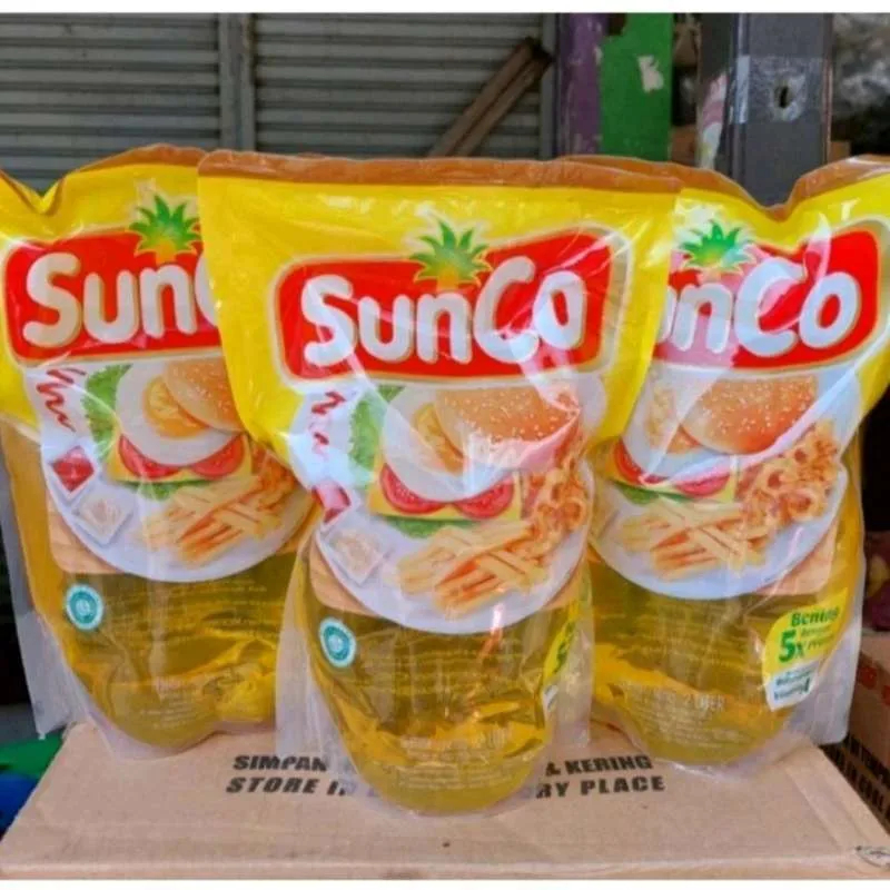Minyak Sunco Kemasan Premium 2L & 1L Bening (Melati)