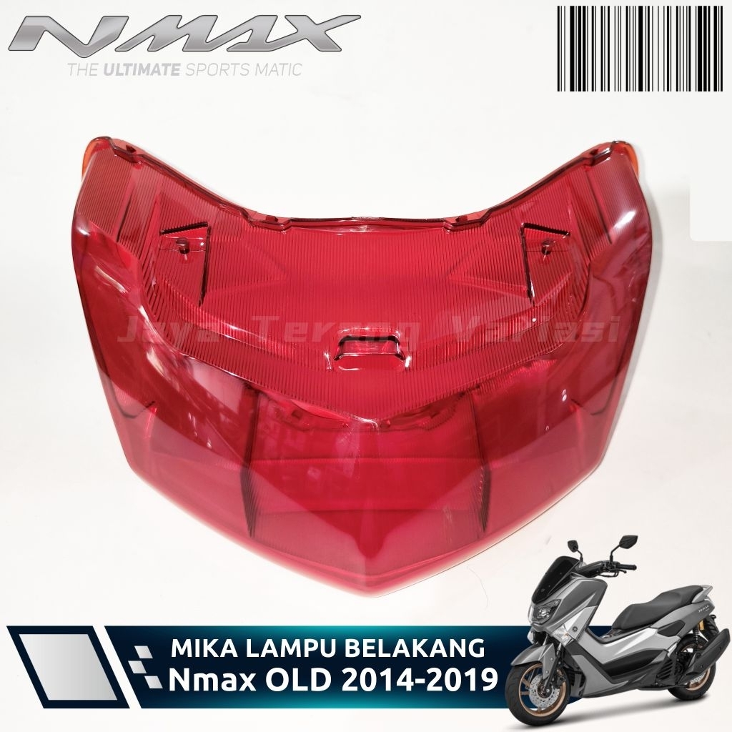Mika Lampu Stop Rem NMAX OLD 2014-2019/ Cover kaca lampu belakang Nmax old