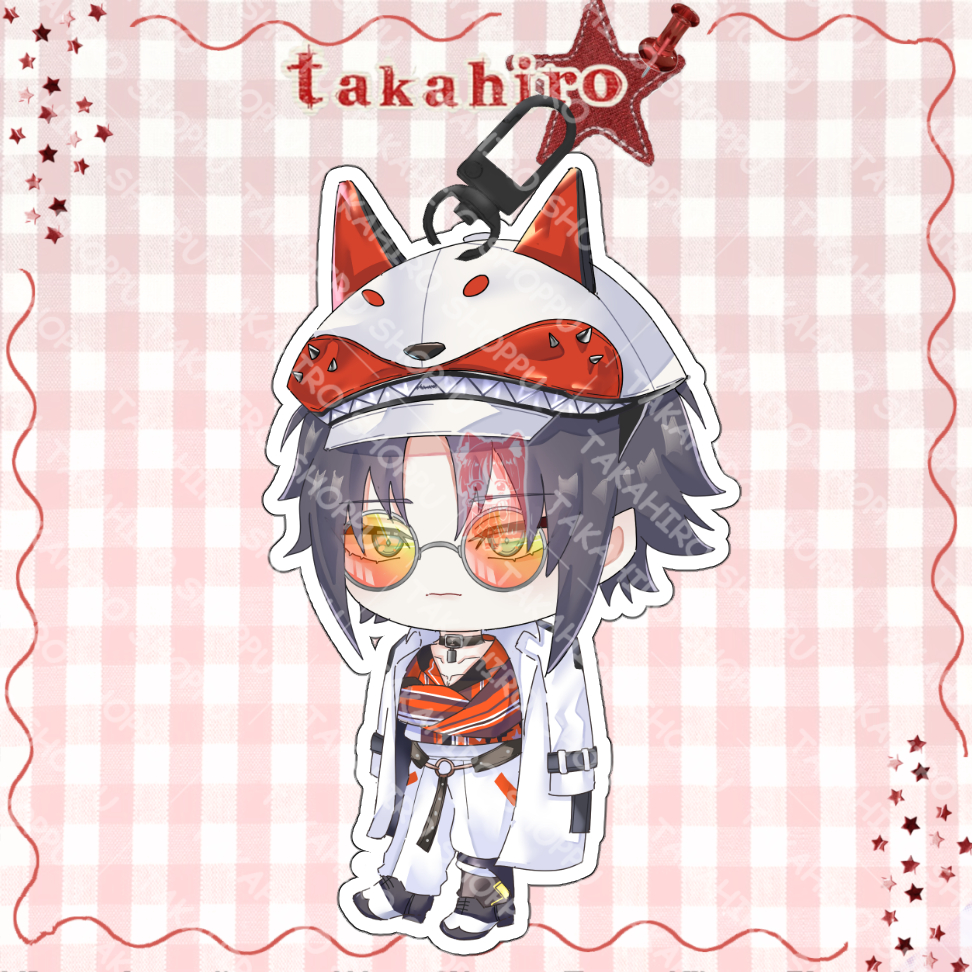 Ganci / Gantungan Kunci / Keychain Akrilik VTUBER NIJISANJI MYSTA RIAS