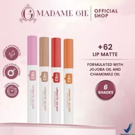 Madam gie lip matte netizen +62