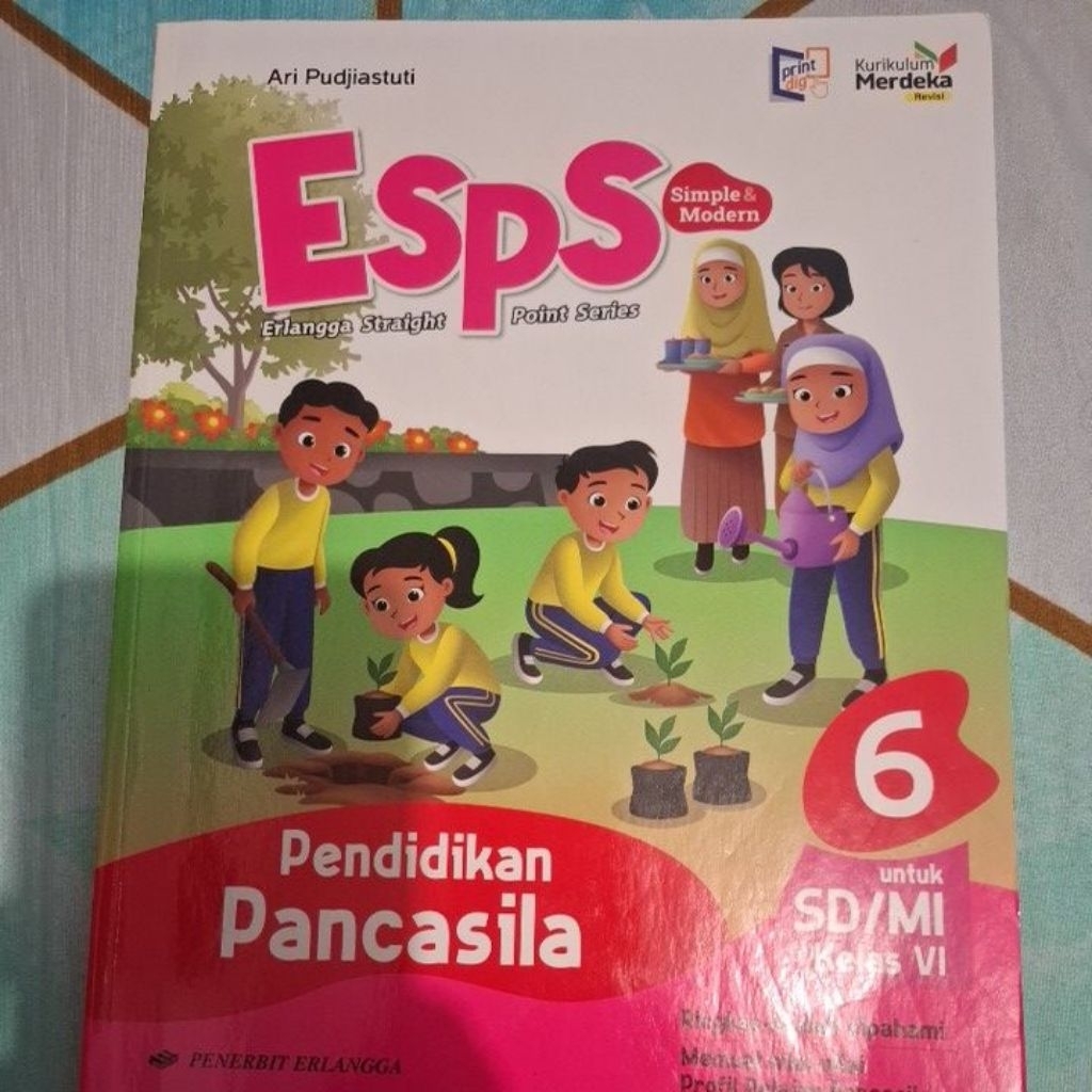 buku pendidikan pancasila erlangga kelas 6