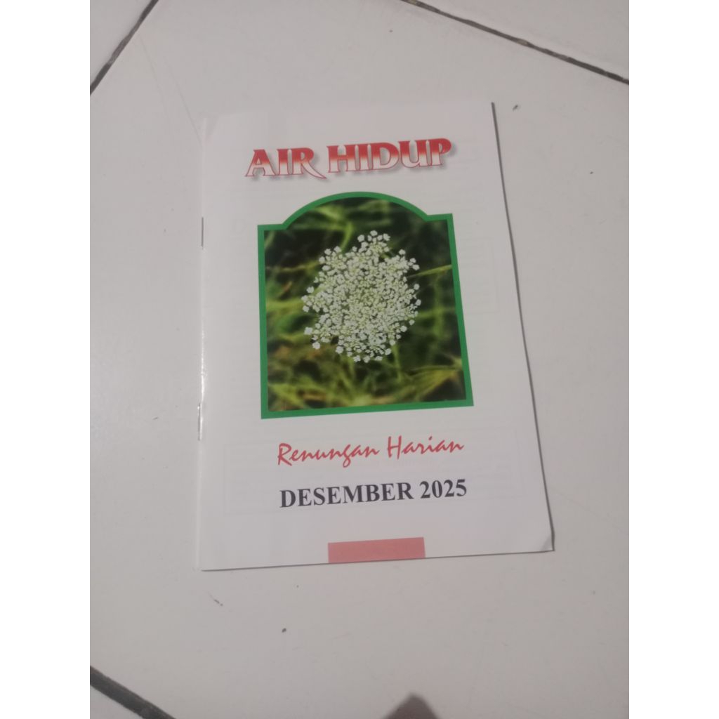 Renungan Air Hidup Desember 2025