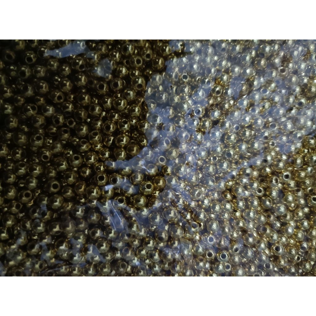 450gr mote manik ccb 4mm gold&silver 1 pon