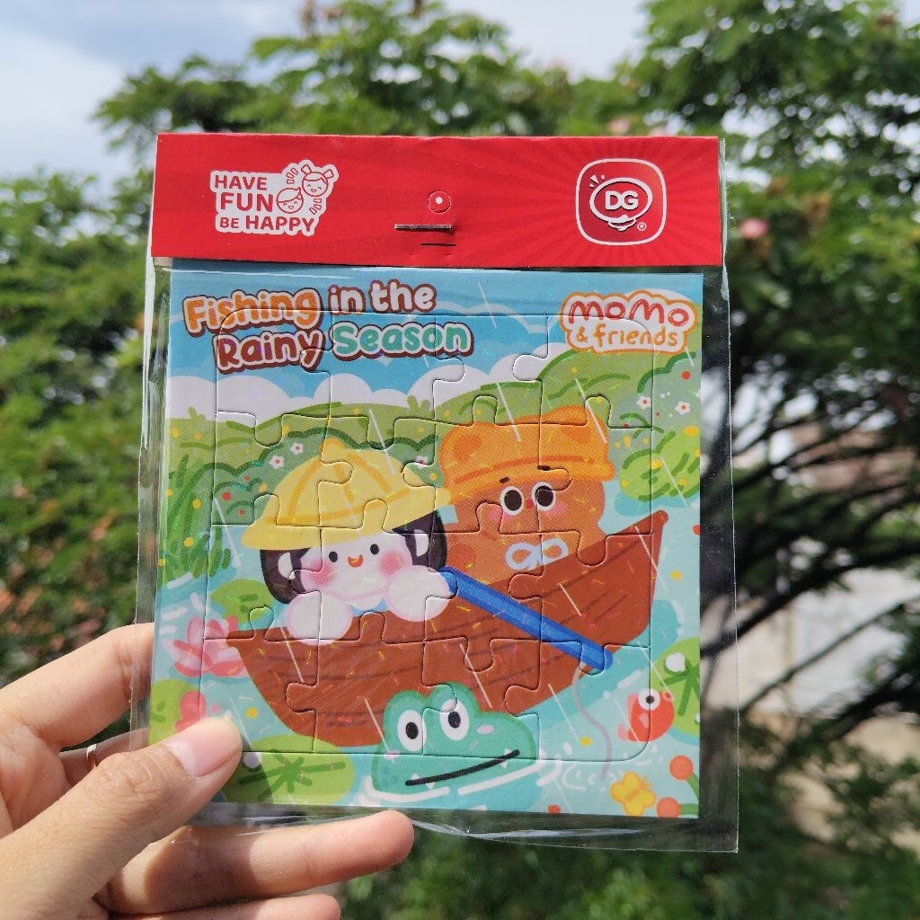 10pcs / puzzel bp / mainan edukasi anak / merek DG