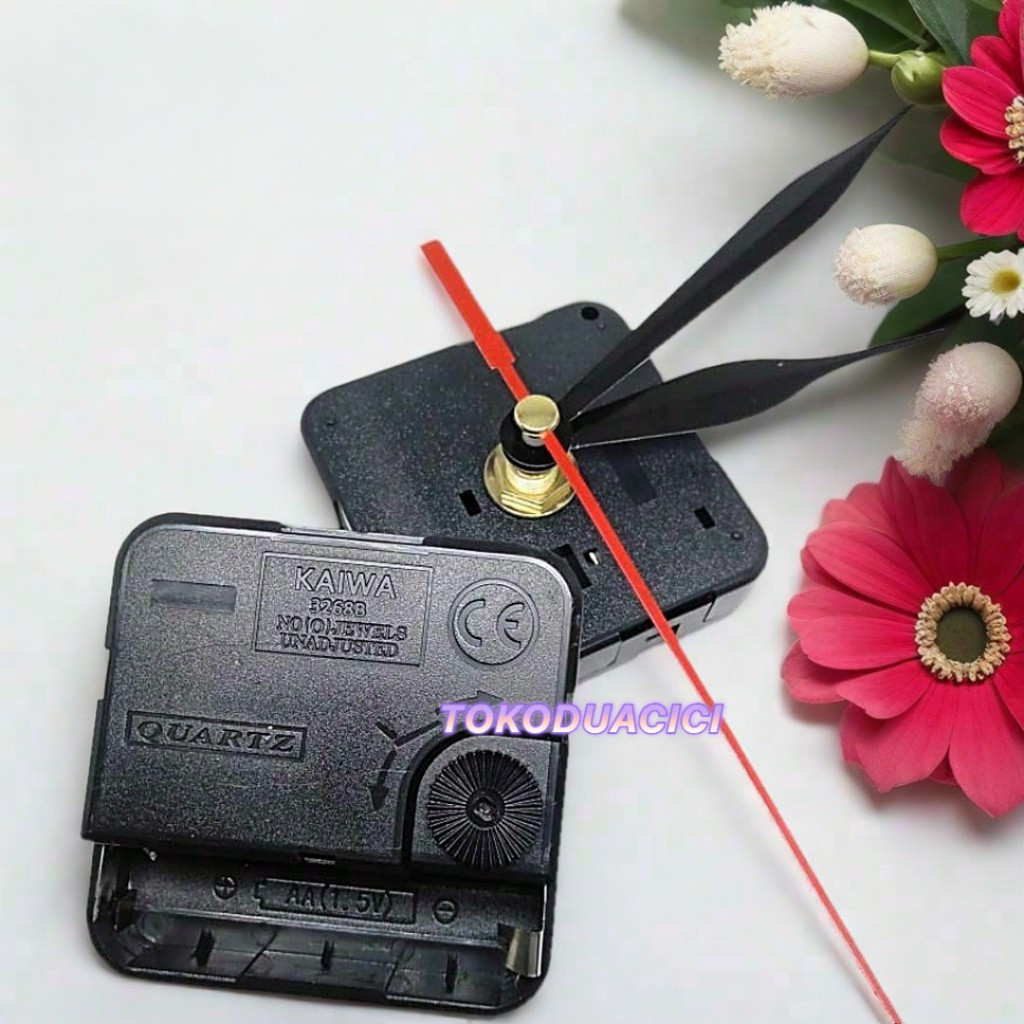 Mesin Jarum Jam Dinding Detak Quartz Model Gantung — 6