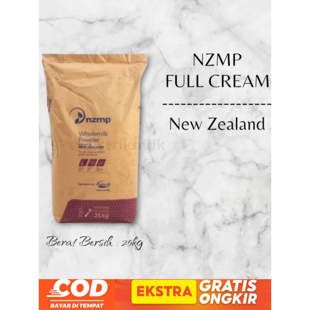 NZMP WholeMilk Powder Fullcream Netto 1 kg