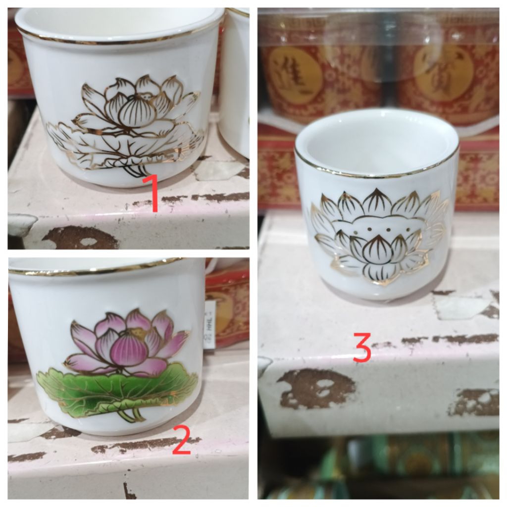 gelas sembahyang keramik