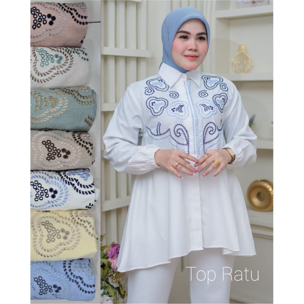 Winody Atasan Top Ratu/ Blouse Winody