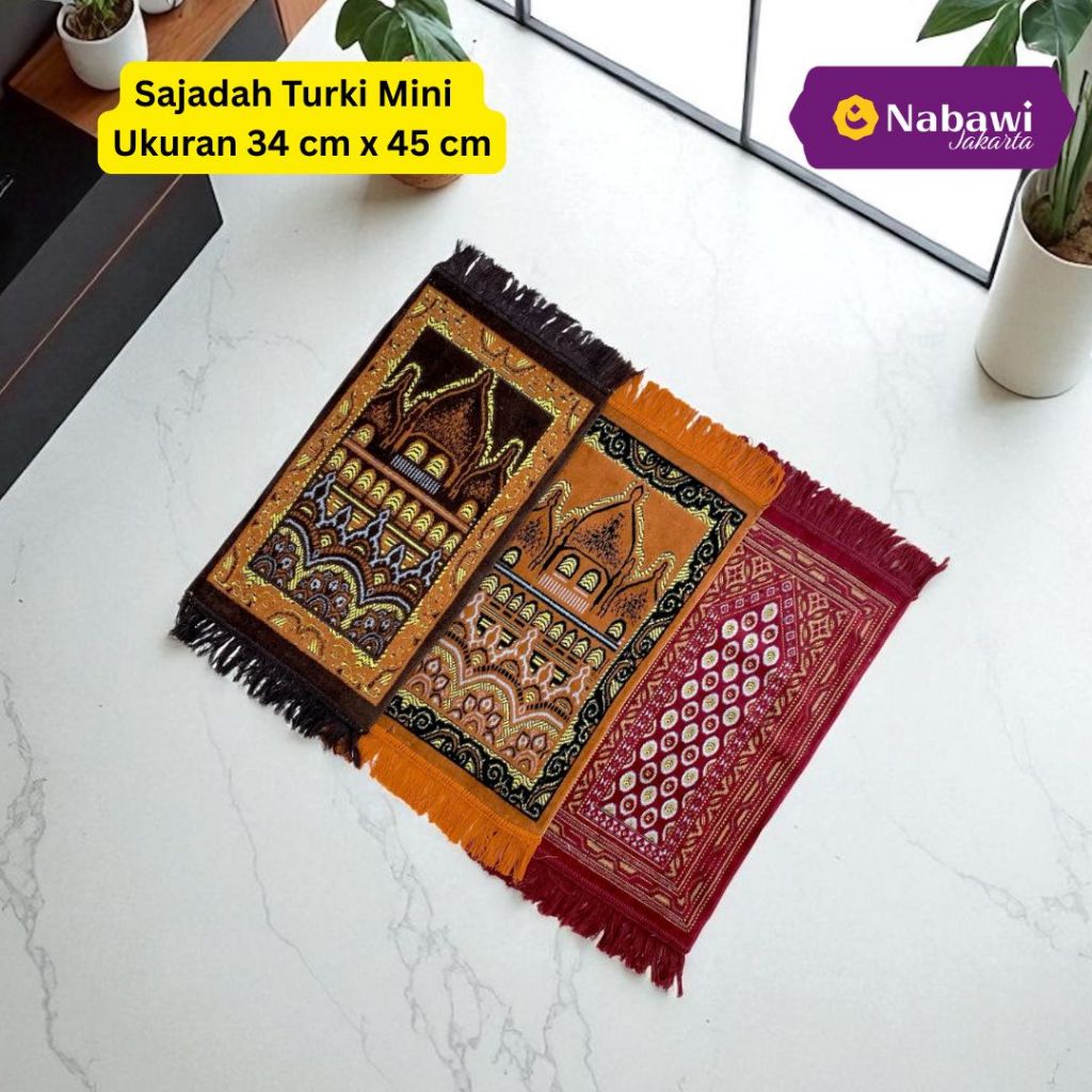 Sajadah Turki Mini Sajadah Kecil Sajadah Anak Souvenir Tahlilan Jakarta