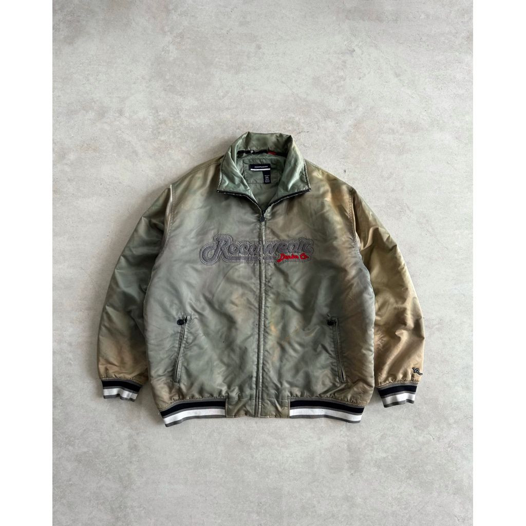 Vtg Zip Up Jacket Rocawear