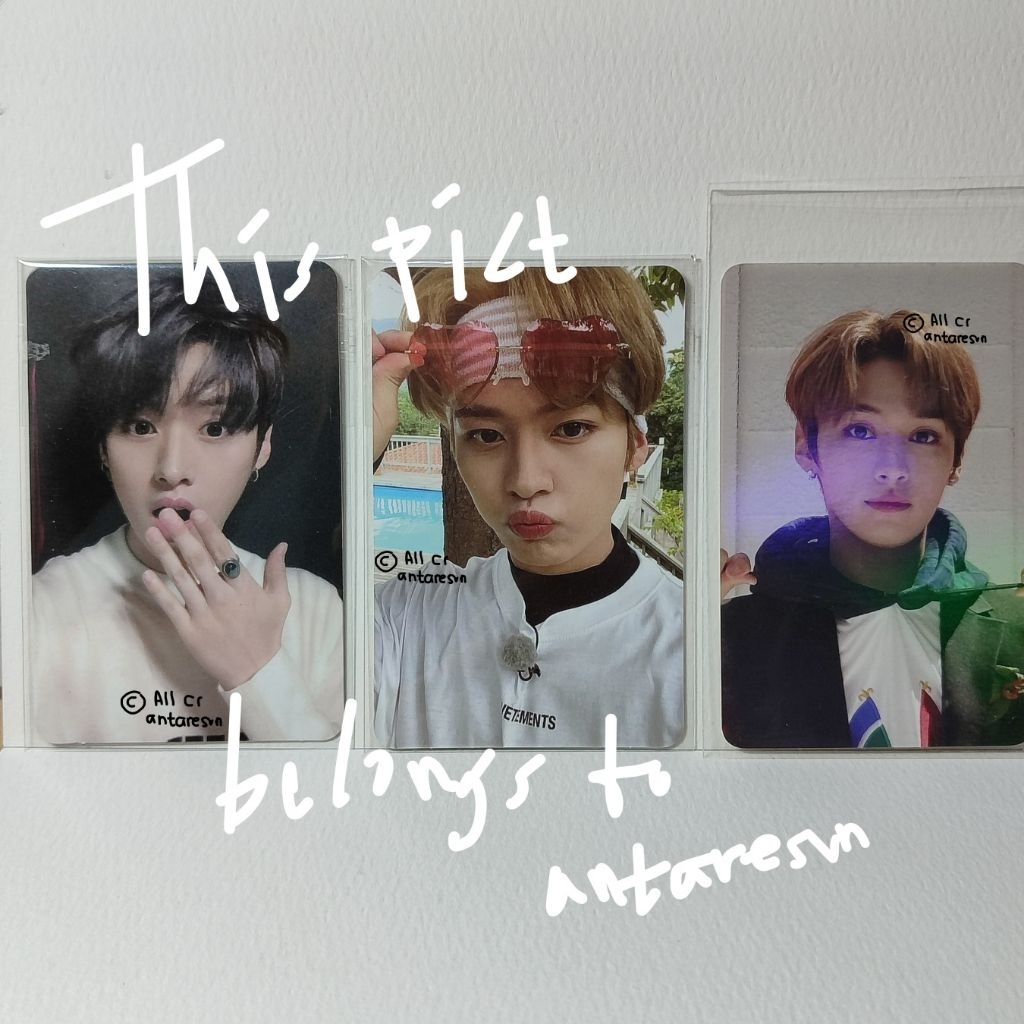 OFFICIAL Photocard Stray Kids LEE KNOW | Yellow Wood | Noeasy Double Side | POP Synnara CE