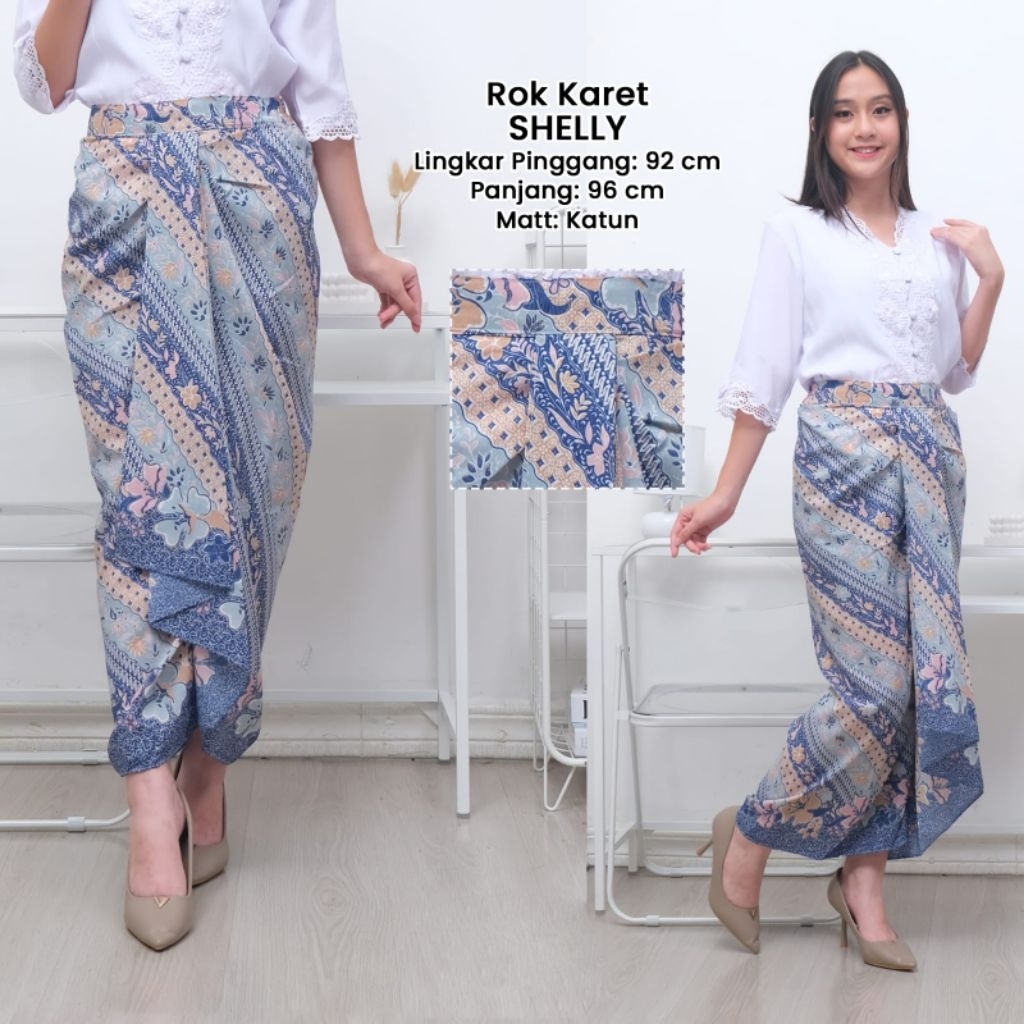 ￼Rok lilit instan || Rok Rempel || Rok Rempel Batik || Rok Rempel modern