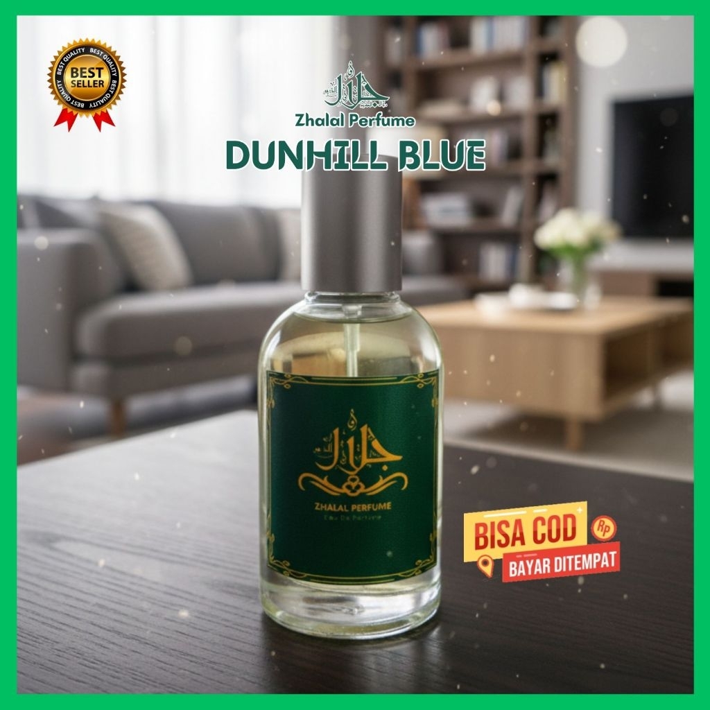 Parfum Dunhill Blue Inspired EDP - Zhalal Perfume - Botol Lelabo 30ml