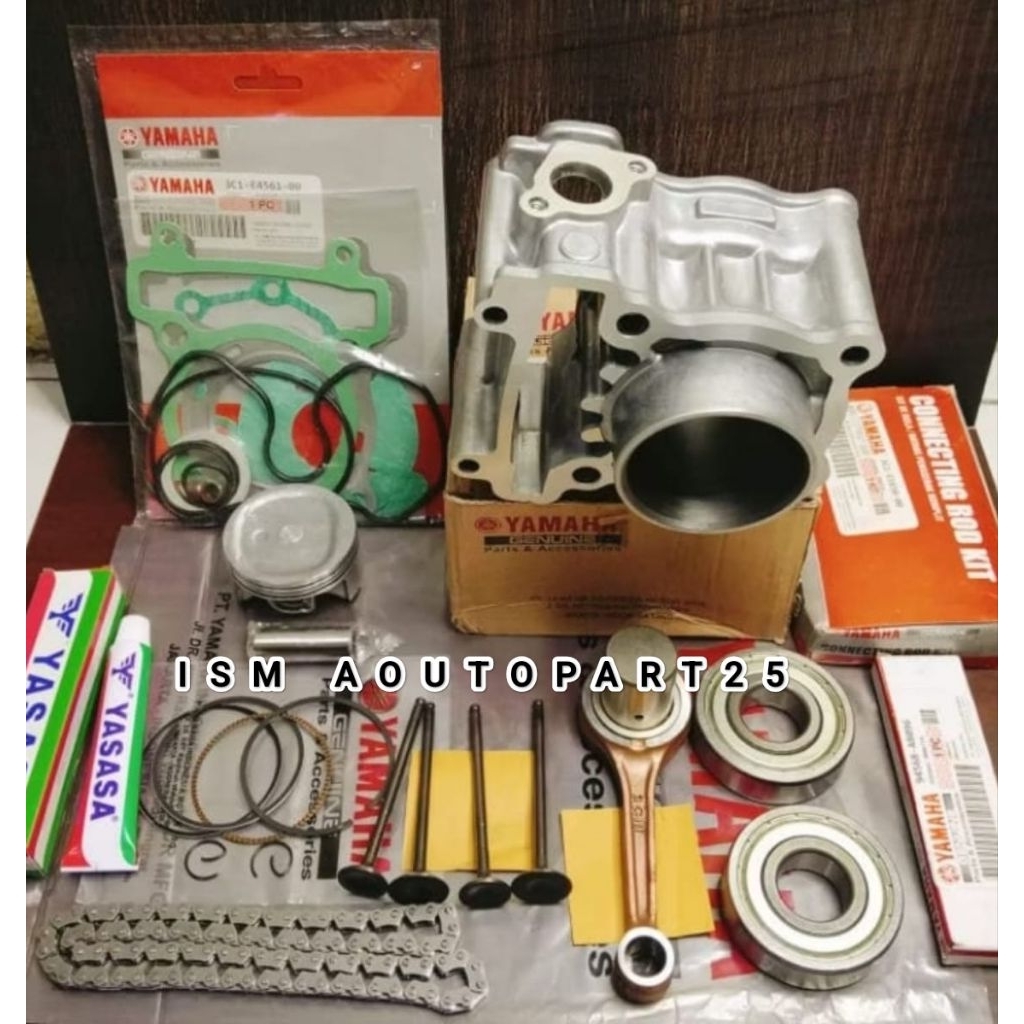 Blok Seher Komplit 7 Barang 3c1 Yamaha Vixion Lama, Vixion Old Lama, R15, Nvl, Nva Ori