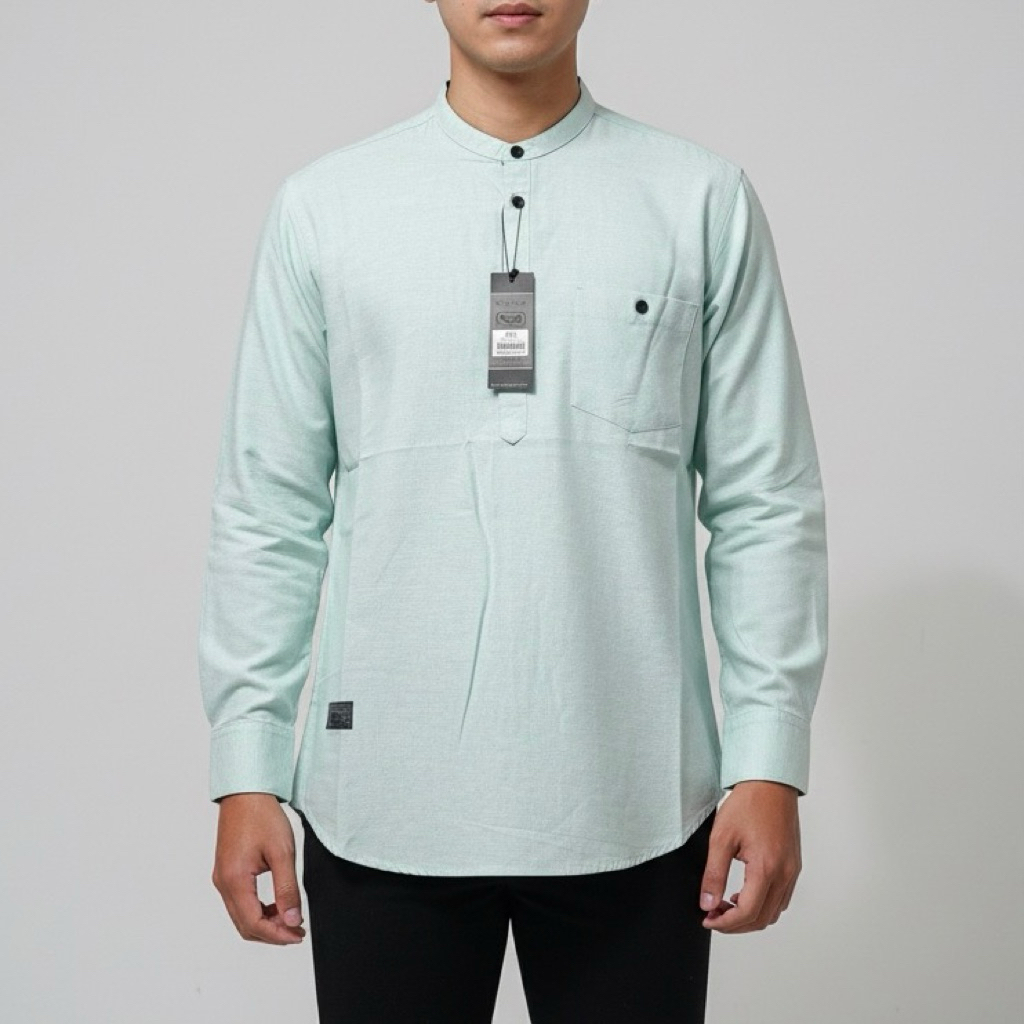 KEMEJA KOKO N54 BAJU MUSLIM LENGAN PANJANG