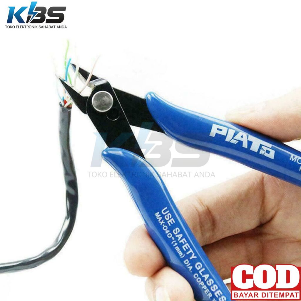 Gunting Tang Kecil Pemotong Kawat Beton Besi Baja RAM Bonsai Alat Potong Kabel PLN Tembaga Listrik