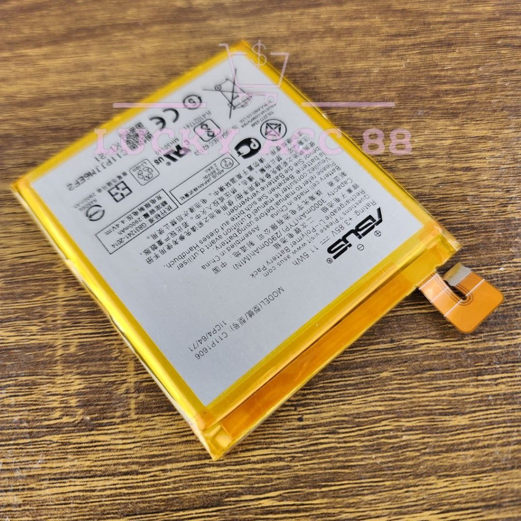 Baterai Battery Batre Asus Zenfone 3 Laser ZC551KL, Z01BDB, Z01BDA, Z01BD, Z01BDC, Z01BS C11P1606 Ba