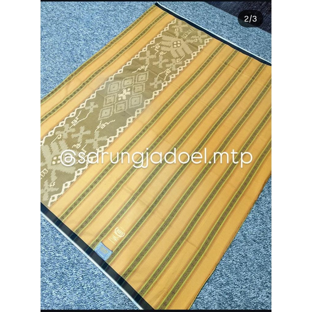 SARUNG BHS MERCERIZED JADUL GRADE GOLD