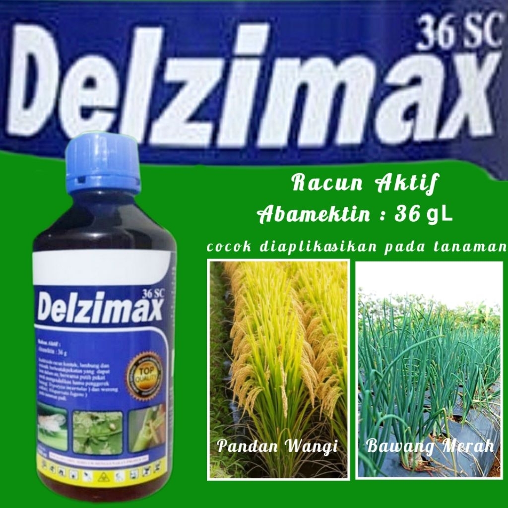 INSEKTISIDA DELZIMAX 36 SC 1 liter Bahan Aktif Abamektin