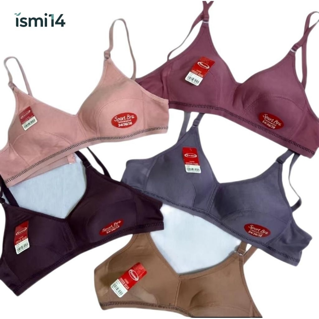 Bh Wanita dewasa Bra harian tanpa kawat dan busa