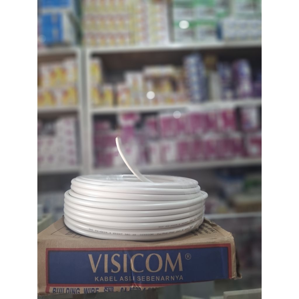 Kabel Listrik MYM Visicom 2 × 1,5 mm – Kuat & Tahan Lama