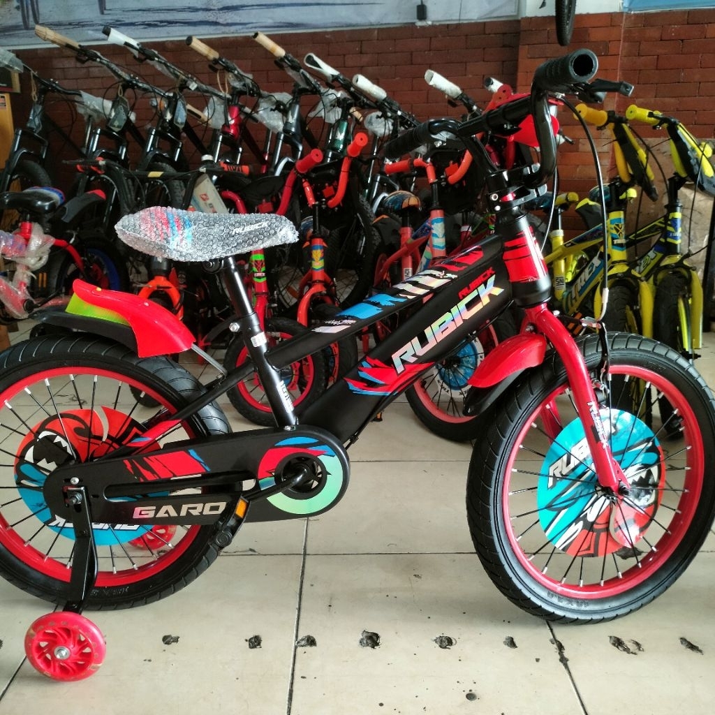 Sepeda anak BMX Genio Rubick kids Garo 18 inchi BMX 18" sepeda BMX sepeda anak laki-laki