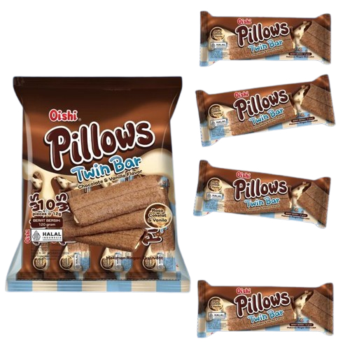 

Pillows Twin Bar | Isi 10 Pcs | Oishi