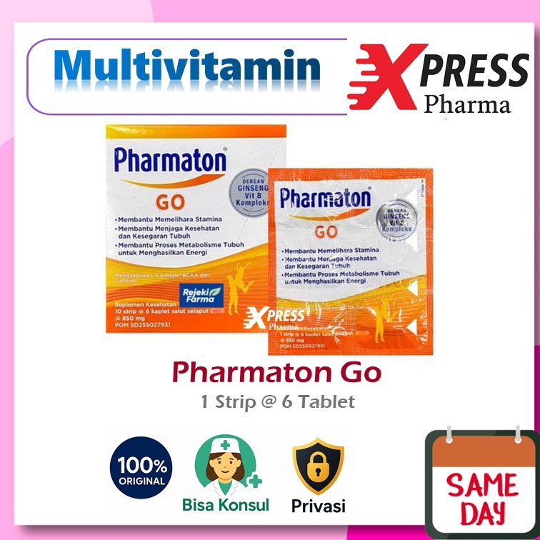 XPRESS  Pharmaton Go Multivitamin / Pharmaton Formula / Farmaton Go