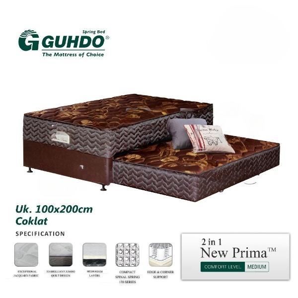 Guhdo Springbed 2in1 Twin Sorong NEW PRIMA 160x200 tanpa sandaran