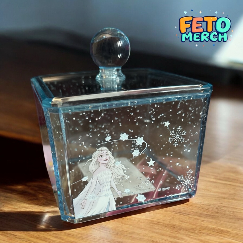 MINISO FROZEN STORAGE BOX KOTAK PENYIMPANAN KOSMETIK DAN PERHIASAN MULTIFUNGSI