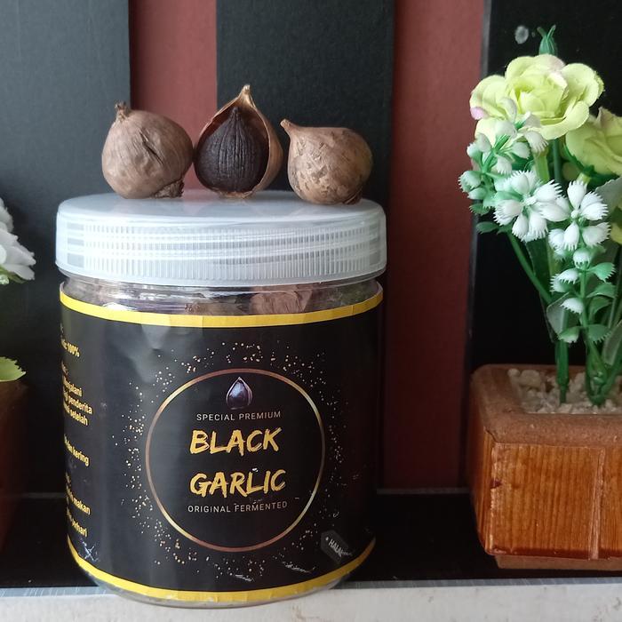 

Black Garlic bawang hitam tunggal (Original Fermented) 250 gram